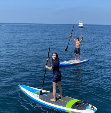 Stand Up Paddle Boarding around the Channel Islands, California